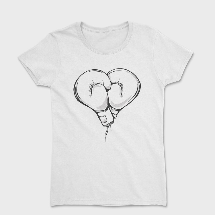 Tricou Femei, Heart Gloves Box