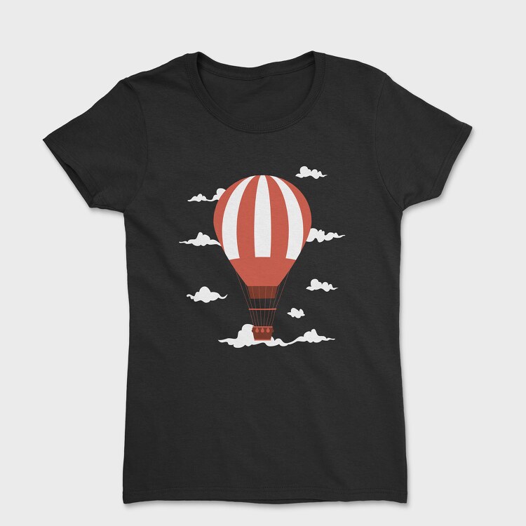 Tricou Femei, Hot Air Balloon