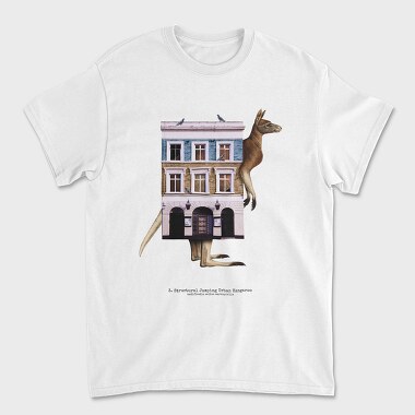 House Animal Kangaroo, Tricou Barbati (Unisex)