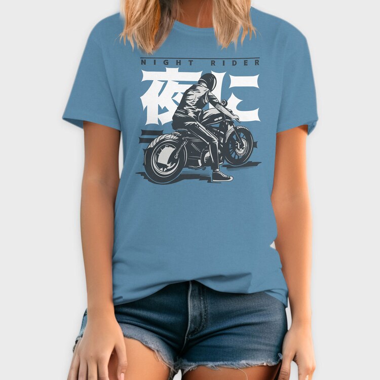 Night Rider, Tricou Barbati (Unisex)