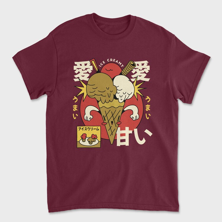 Tricou Barbati (Unisex), Ice Cream