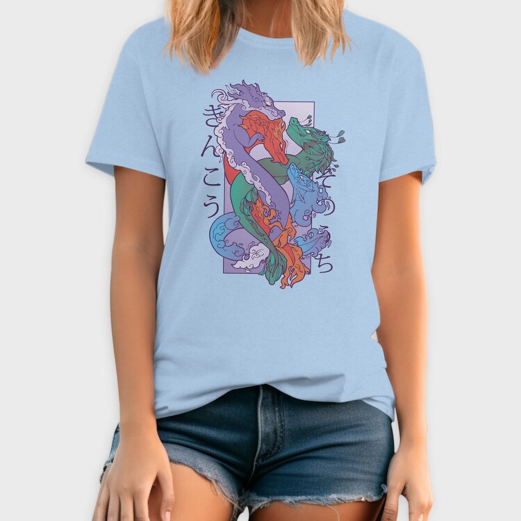 Ancient Dragon Creatures Four Elements, Tricou Barbati (Unisex)