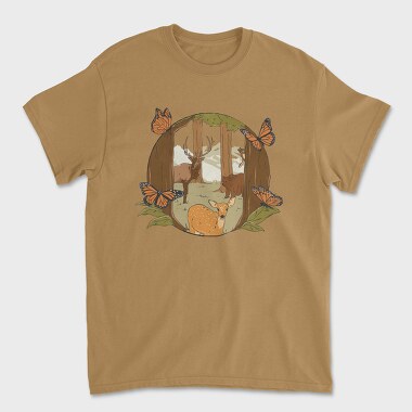 In the Woods, Tricou Barbati (Unisex)