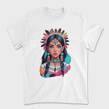 Indian Woman, Tricou Barbati (Unisex)