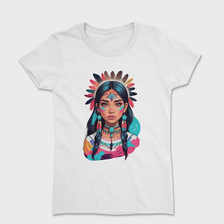 Tricou Femei, Indian Woman