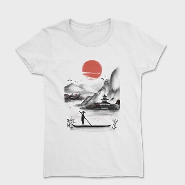 Japanese Landscape, Tricou Femei