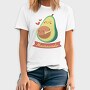 Pregnant Avocado Mama Cado, Tricou Barbati (Unisex)