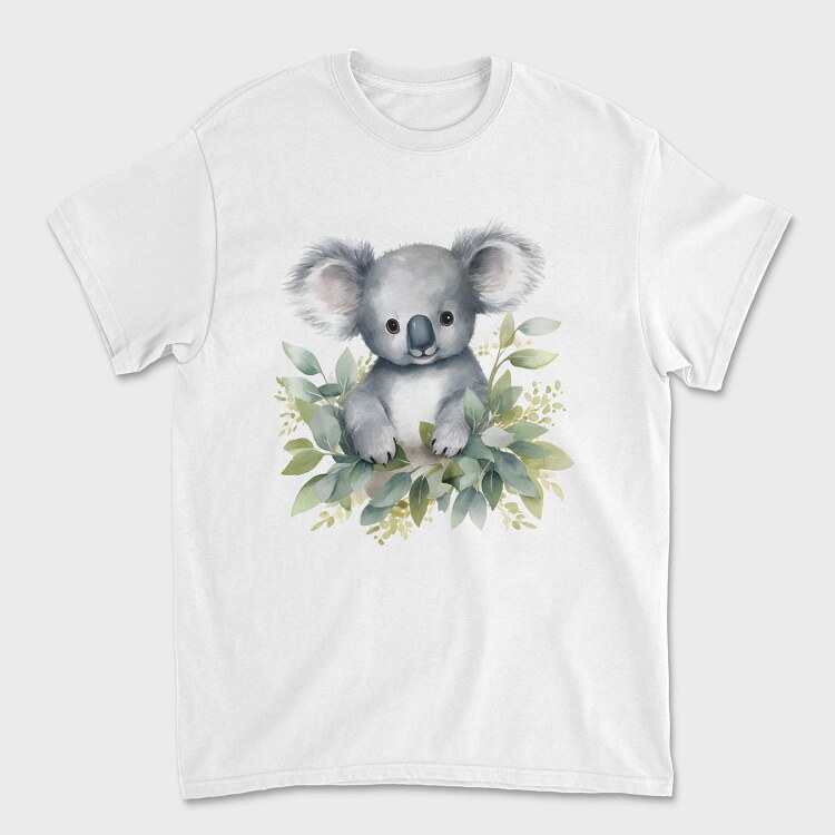 Tricou Barbati (Unisex), Koala Watercolor