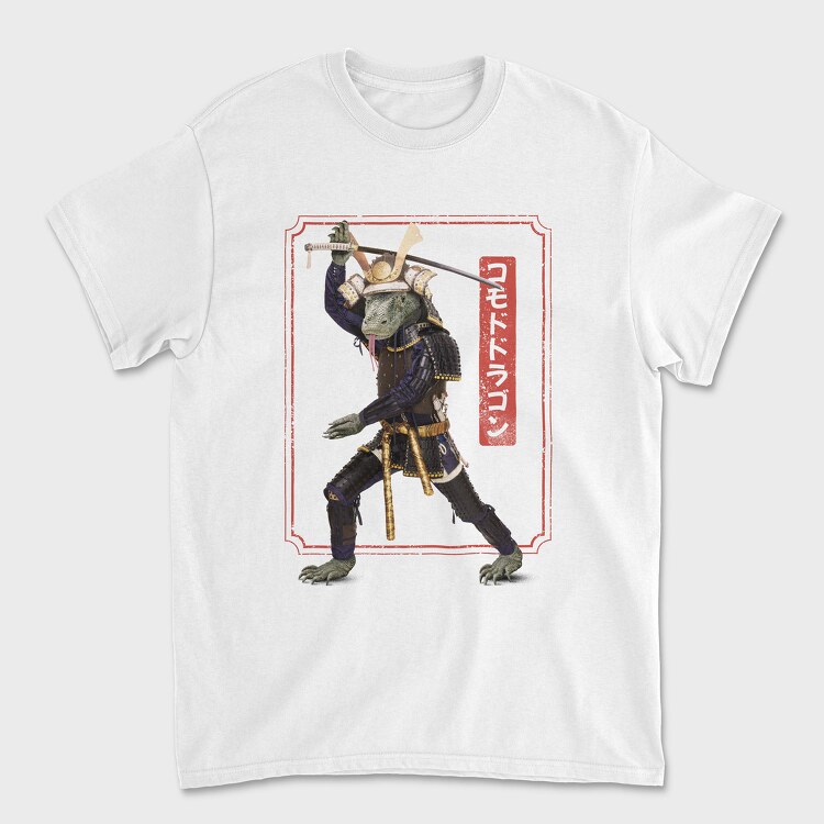 Komodo Samurai, Tricou Barbati (Unisex)