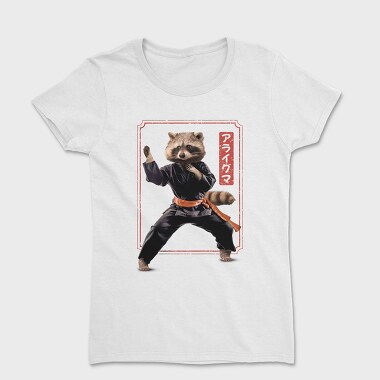 Kungfu Raccoon, Tricou Femei