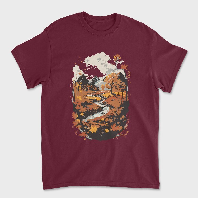 Tricou Barbati (Unisex), Landscape Autumn