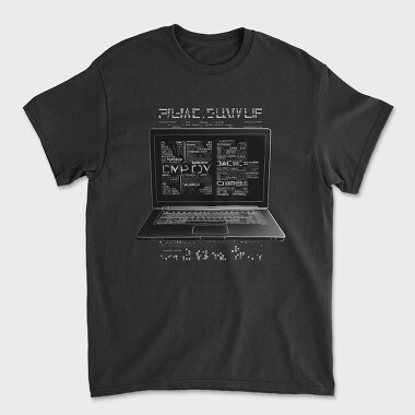 Tricou Barbati (Unisex), Laptop Programmer Codes