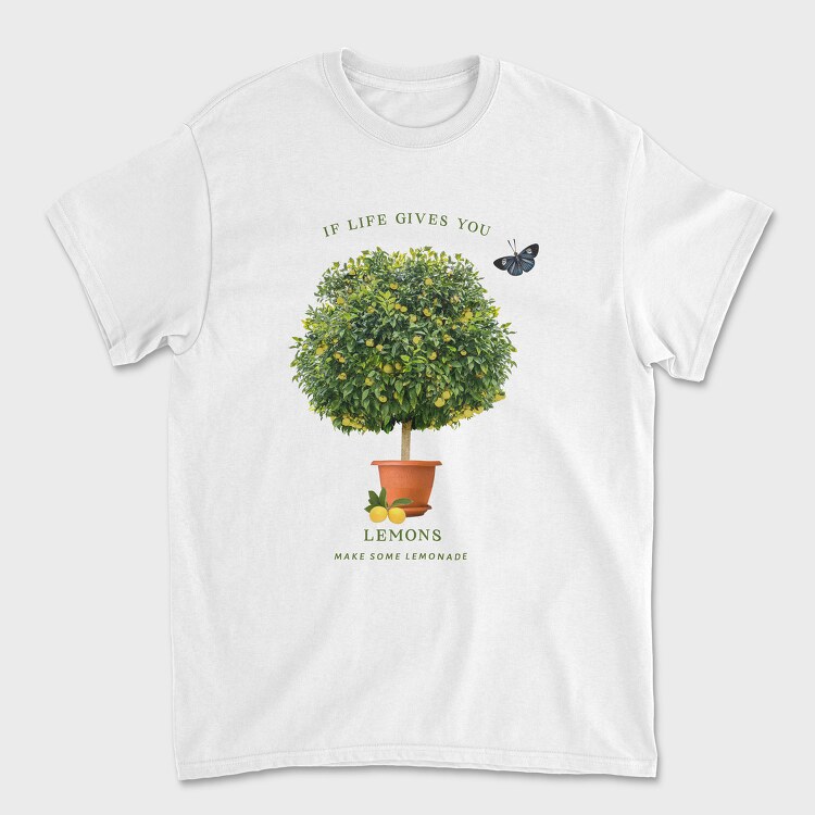 Tricou Barbati (Unisex), Lemon Tree