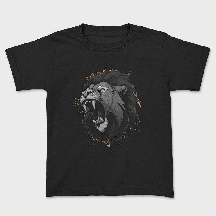 Tricou Copii, Lion Duotone