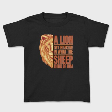 Tricou Copii, Lion Quote