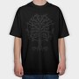 Ancient Magical Tree Nature, Tricou Oversize Barbati (Unisex)