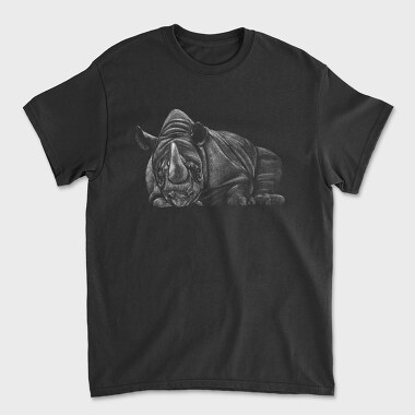 Lying Rhino, Tricou Barbati (Unisex)