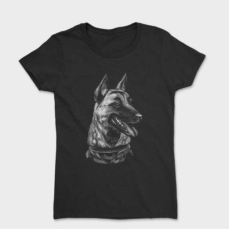 Tricou Femei, Malinois Belga Dog