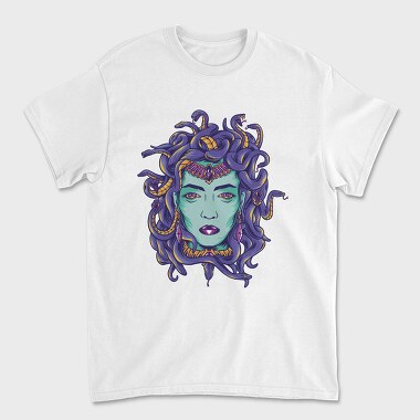 Tricou Barbati (Unisex), Medusa Face