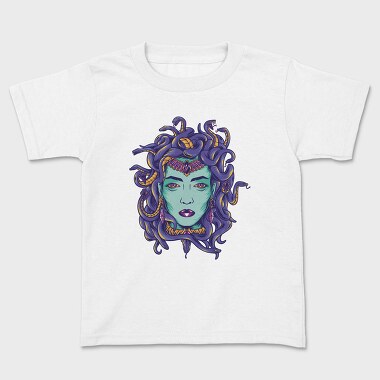 Tricou Copii, Medusa Face