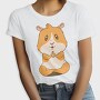Cute Guinea Pig Yoga, Tricou Femei