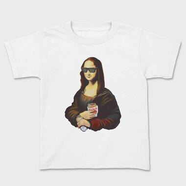 Monalisa Painting Kebab, Tricou Copii