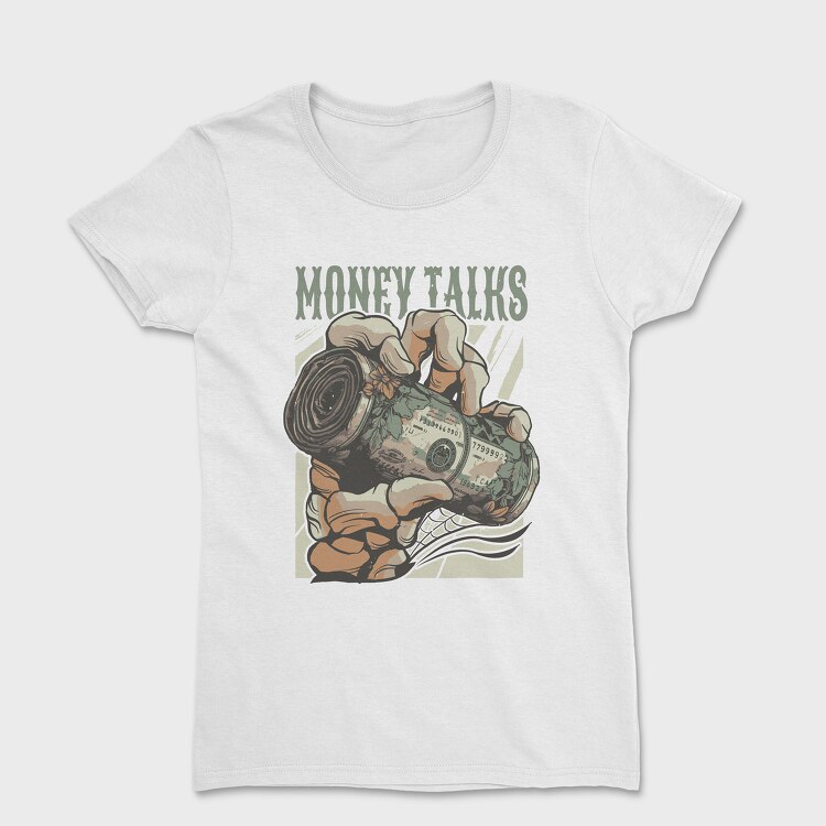 Money Talks Skull, Tricou Femei