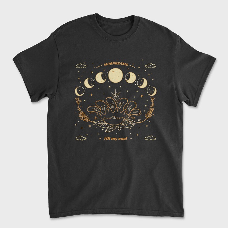 Tricou Barbati (Unisex), Moonbeams Fill My Soul