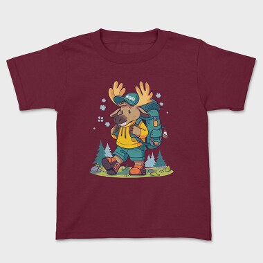 Tricou Copii, Moose Hiking