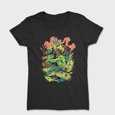 Tricou Femei, Mythology Poseidon