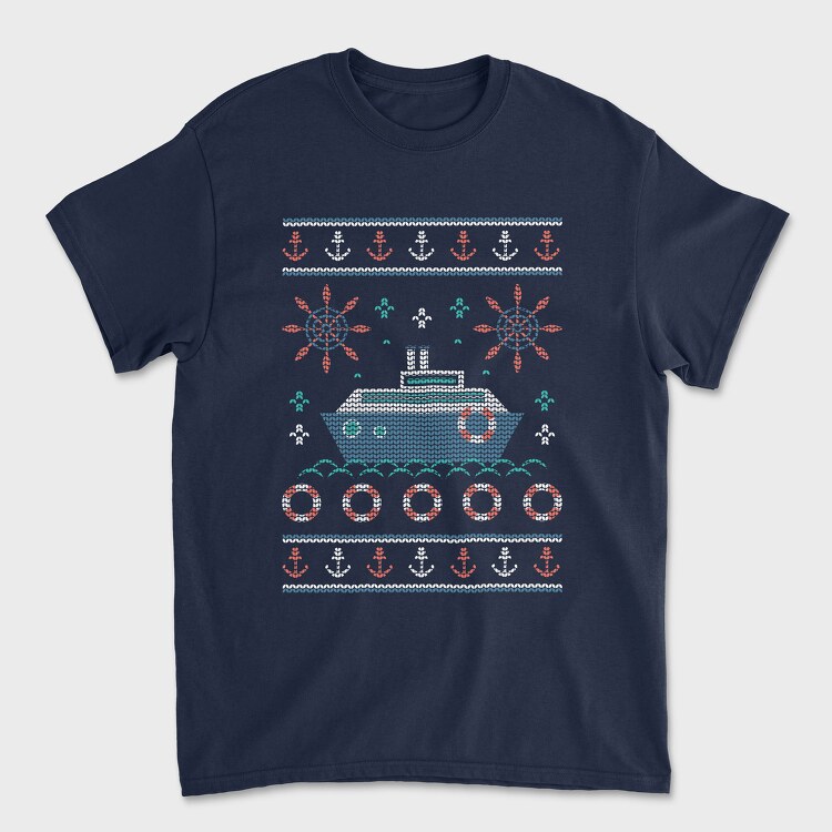 Tricou Barbati (Unisex), Nautic Ugly Sweater