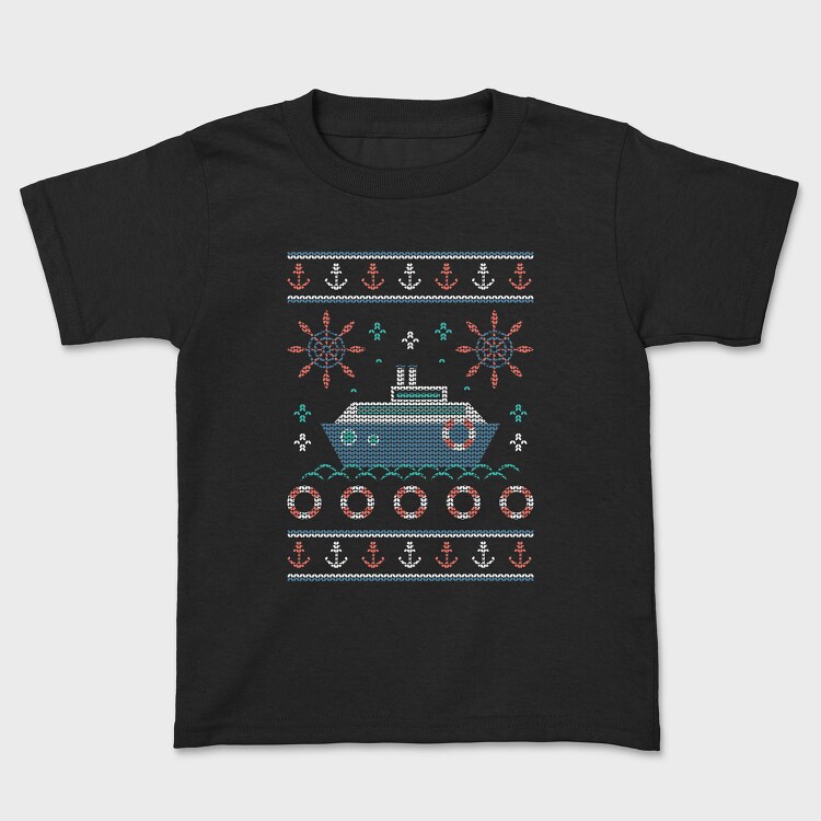 Tricou Copii, Nautic Ugly Sweater