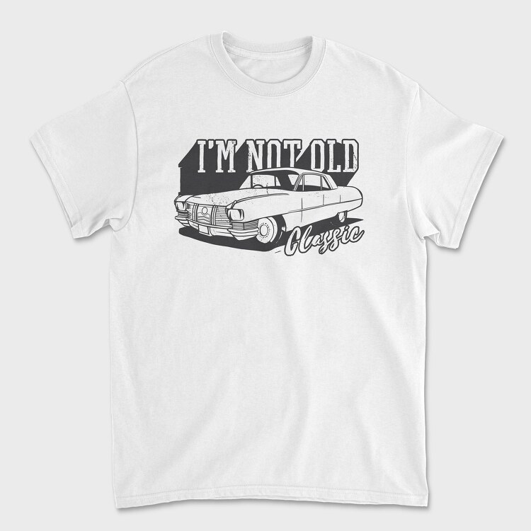 Tricou Barbati (Unisex), Not Old Classic Car