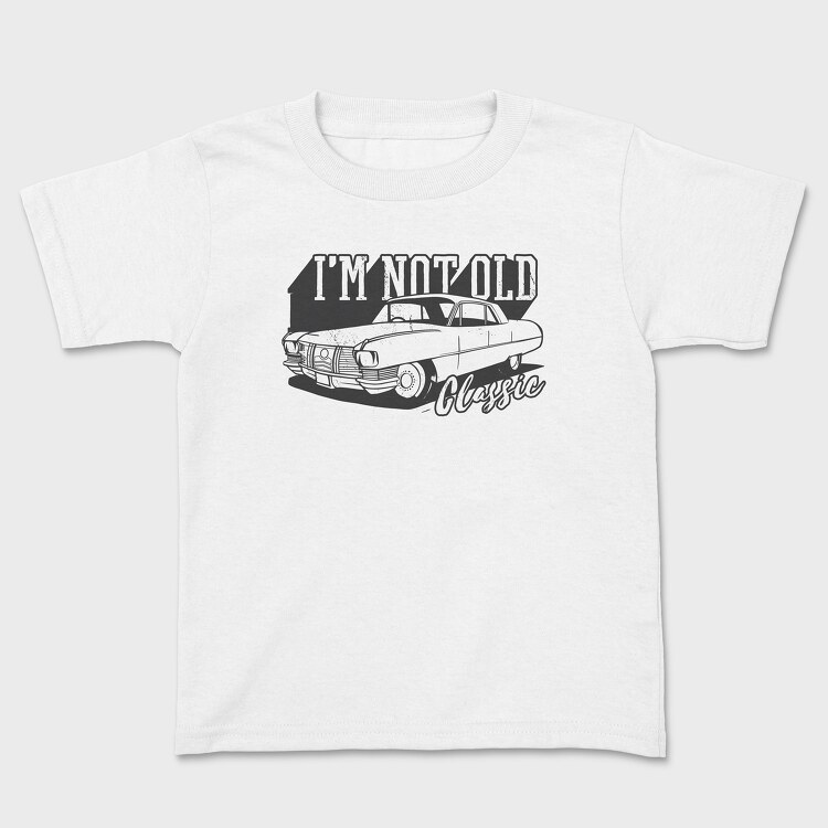 Tricou Copii, Not Old Classic Car