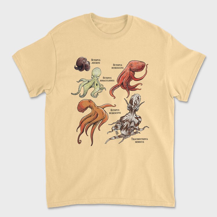 Tricou Barbati (Unisex), Octopus Set