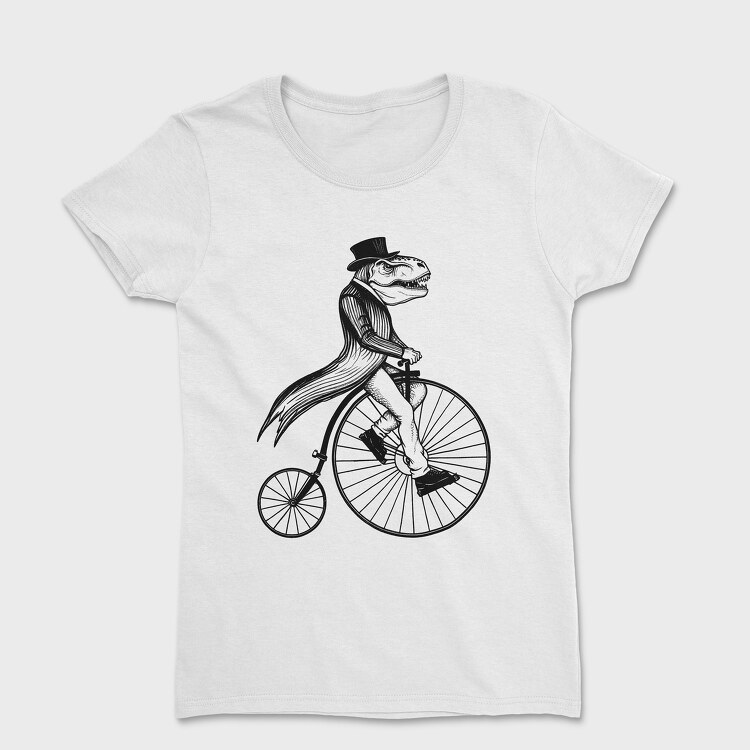 Tricou Femei, Old Trex on Bike