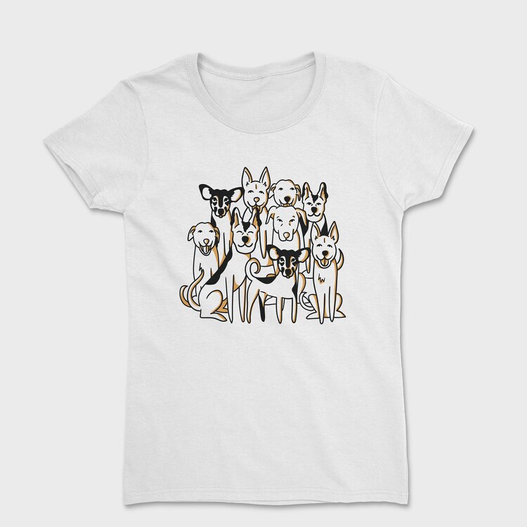 Tricou Femei, Pariah Dogs