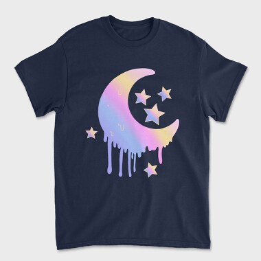 Tricou Barbati (Unisex), Pastel Moon