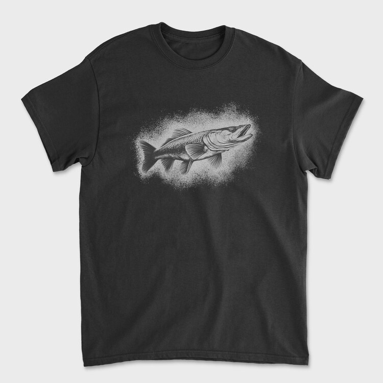 Tricou Barbati (Unisex), Pike Fish