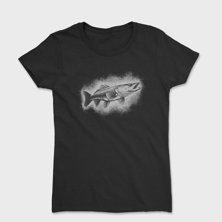 Tricou Femei, Pike Fish