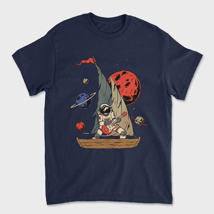 Tricou Barbati (Unisex), Pirate Astronaut