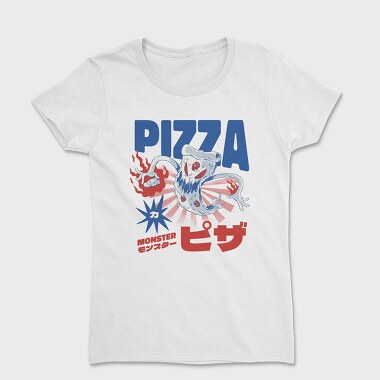 Tricou Femei, Pizza Monster