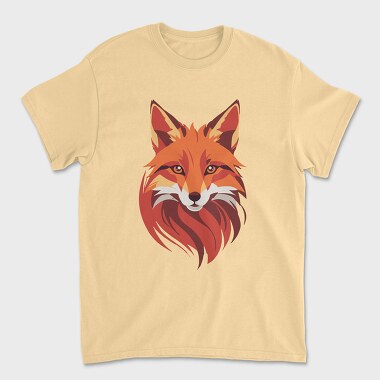 Tricou Barbati (Unisex), Poly Fox