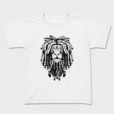 Tricou Copii, Rasta Lion