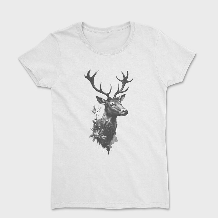 Tricou Femei, Reindeer Christmas