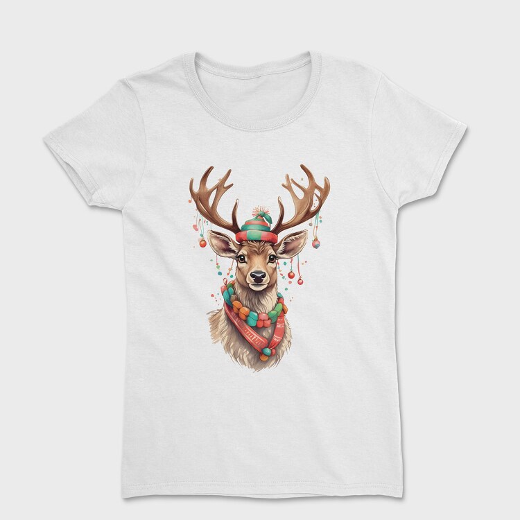 Tricou Femei, Reindeer Ornaments