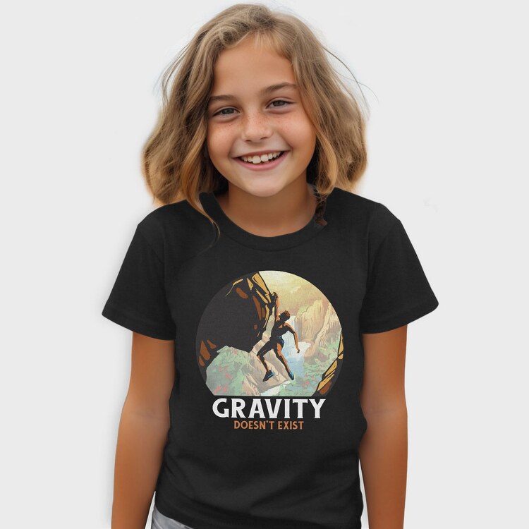 Rock Climbing Gravity, Tricou Copii
