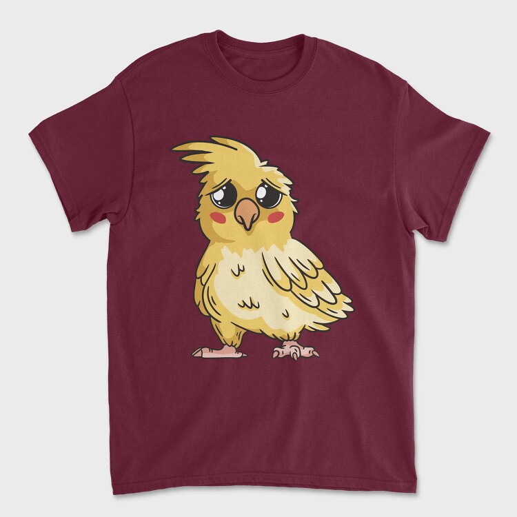 Tricou Barbati (Unisex), Sad Cockatiel