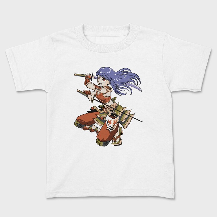 Tricou Copii, Samurai Girl