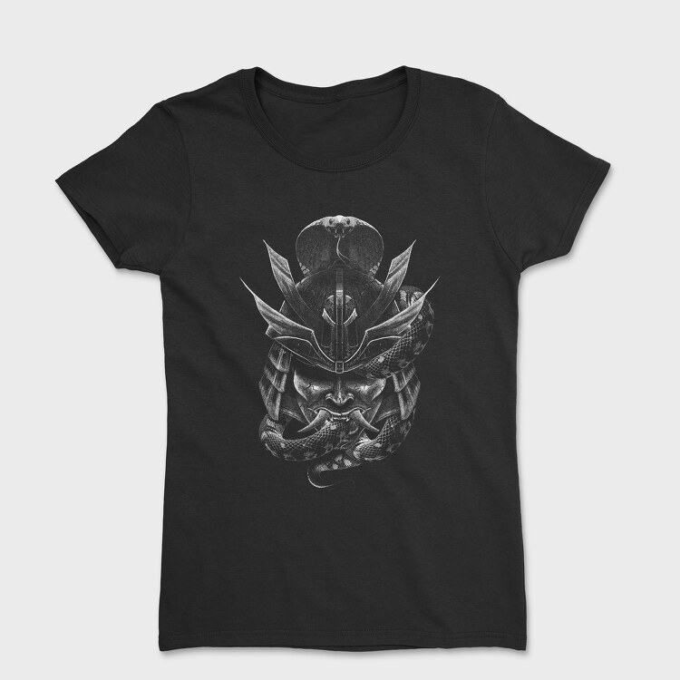 Tricou Femei, Samurai Mask Cobra